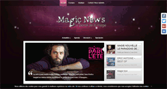 Desktop Screenshot of magicnews.fr
