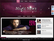 Tablet Screenshot of magicnews.fr
